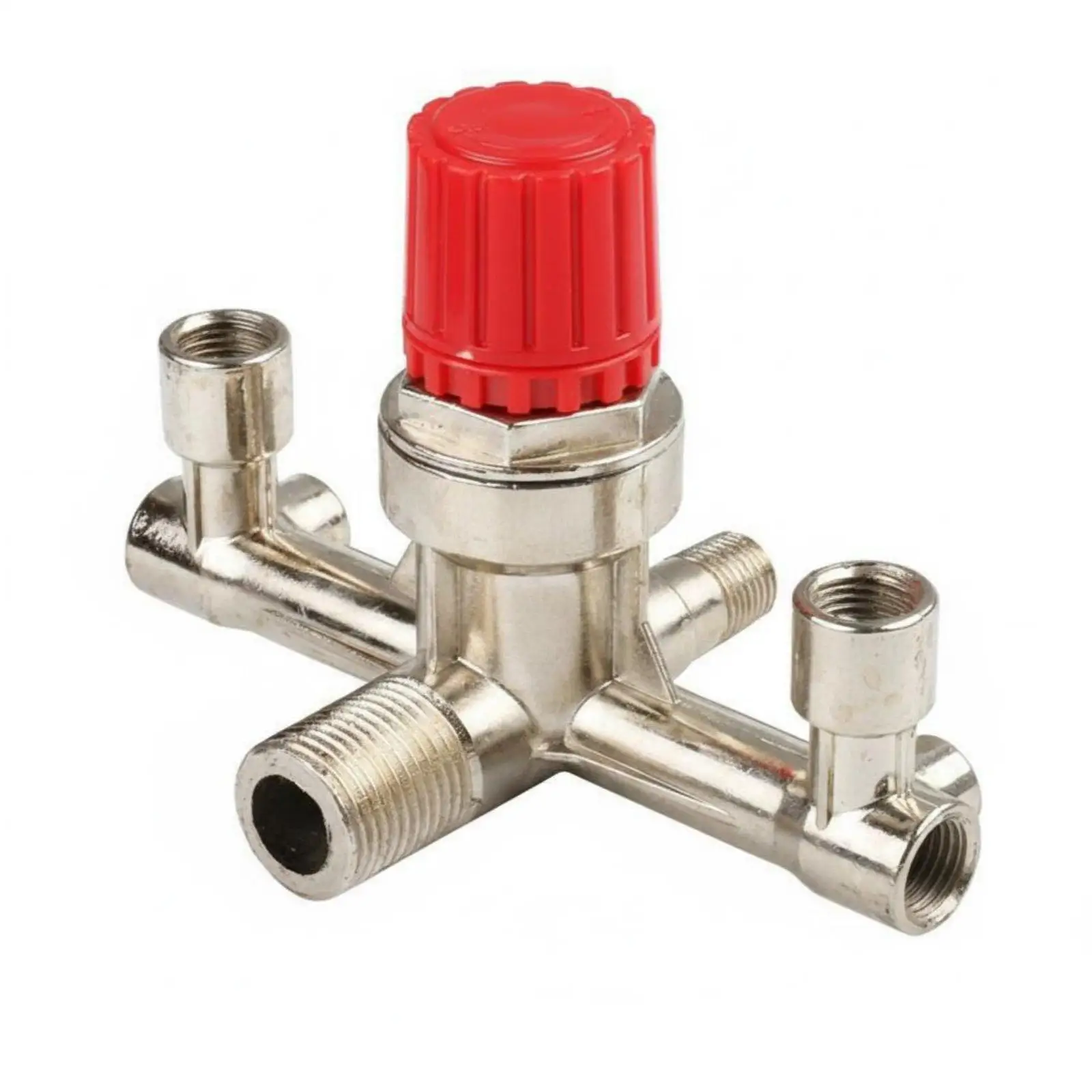 Universal Metal Compressor Bracket Pressure Gauge Holder Quiet Air Pump Fitting for Small Oil Free Compressors
