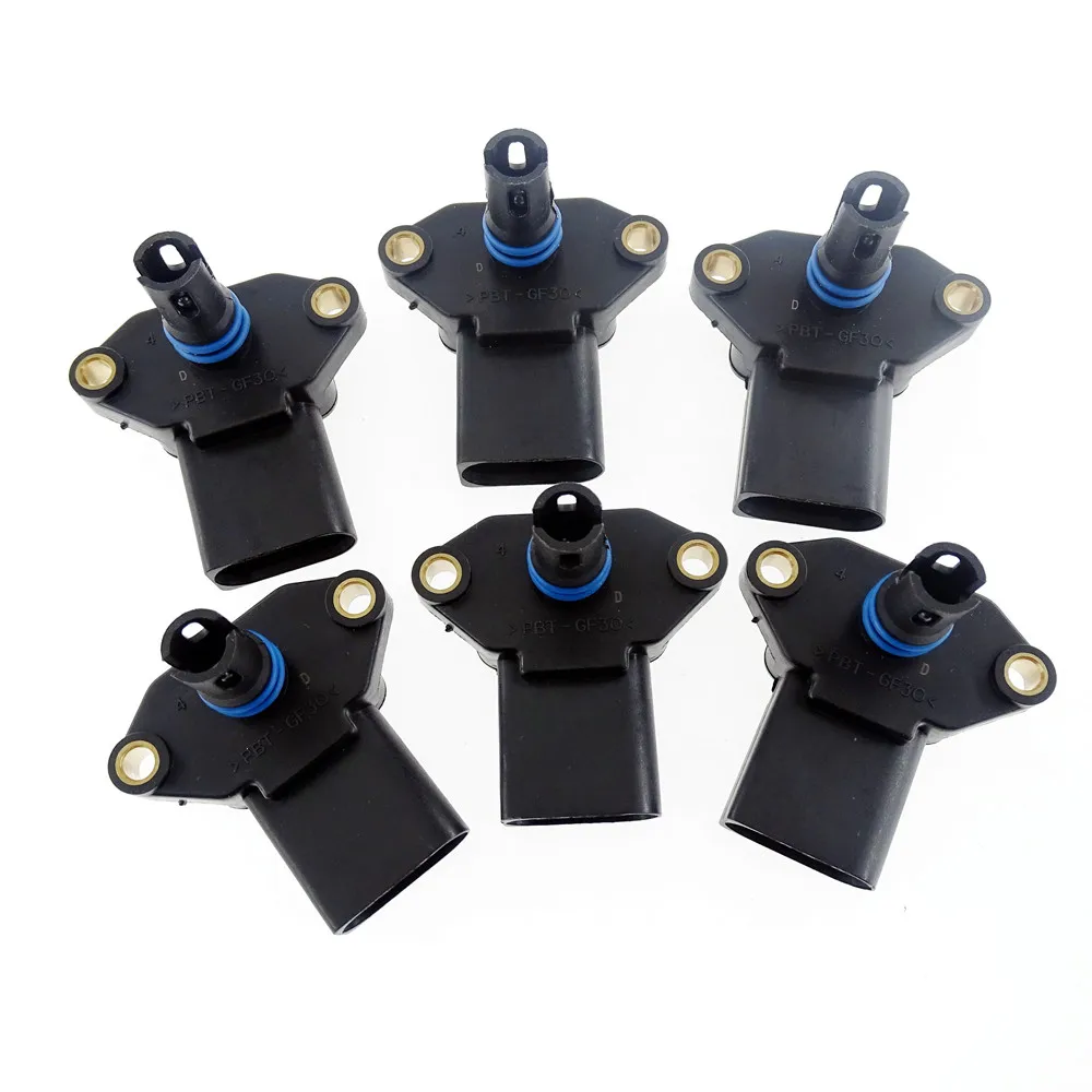 6Pcs 036906051 MAP Intake Manifold Absolute Pressure Sensor 1.2 1.6 1.4 16V For Golf MK3 MK4 Polo 036906051D oil pressure sensor