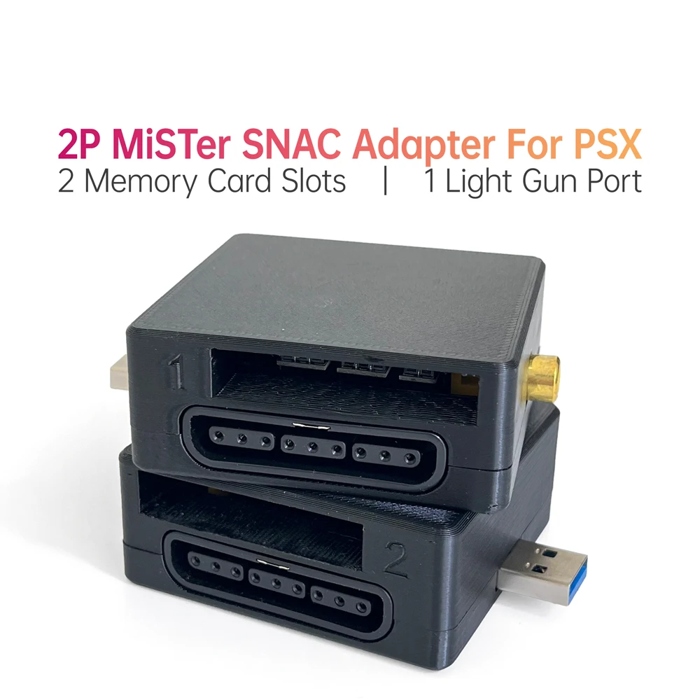 Adaptadores SNAC - PS1 (2 controles)