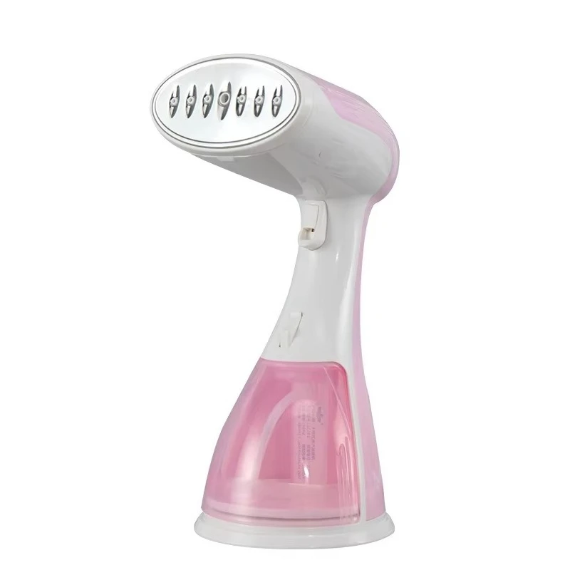 

1500 watt electric hand-held steamer with 300ml tank stainless steel panel double ironing