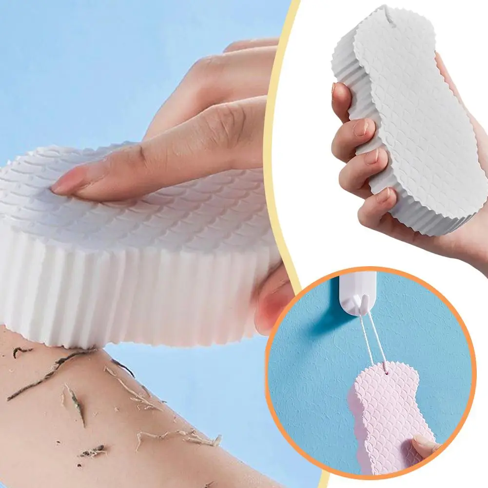 Hete Exfoilerende Spons Lichaam Dode Huid Verwijderaar Exfoliërende Douche Peeling Massager Bad Reinigingsspons Spons H7c9