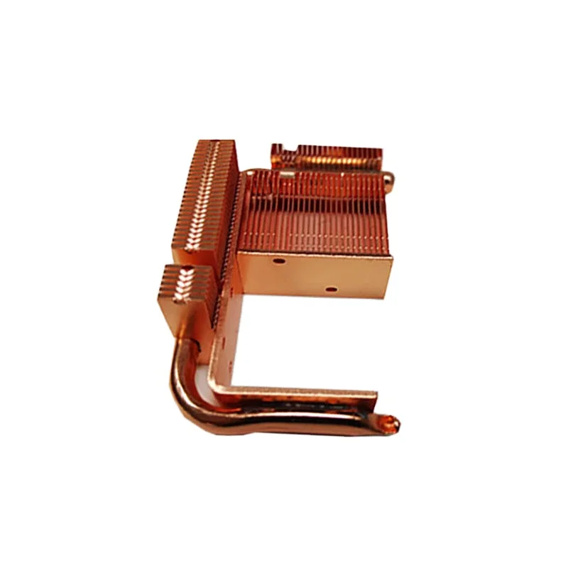 

Dongguan Custom Projector 500W pure Copper Heat Pipe Radiator with Stacked heat sink module Factory direct