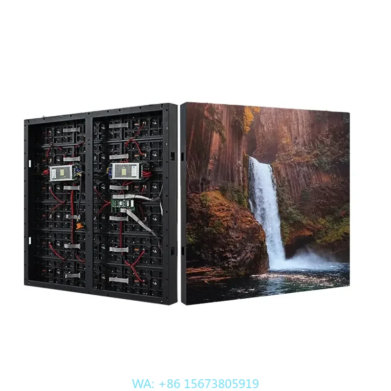 

HD Full Color P2 320mm*160mm Indoor Fixed LED Display Iron Cabinet Advertising Panel 1000cd Brightness 3-Year Warranty