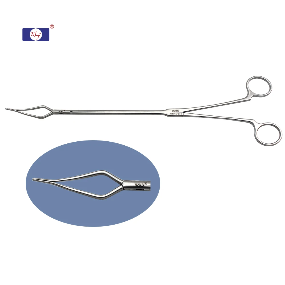 Thoracoscopic Tissue Forceps and Thoracic Dissecting Forceps, Reusable Stainless Steel Set