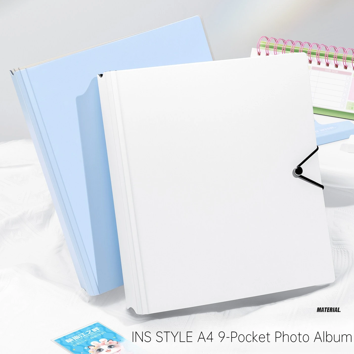 Ultimate A4 Card Binder 9-Pocket Photo Album Holds 3