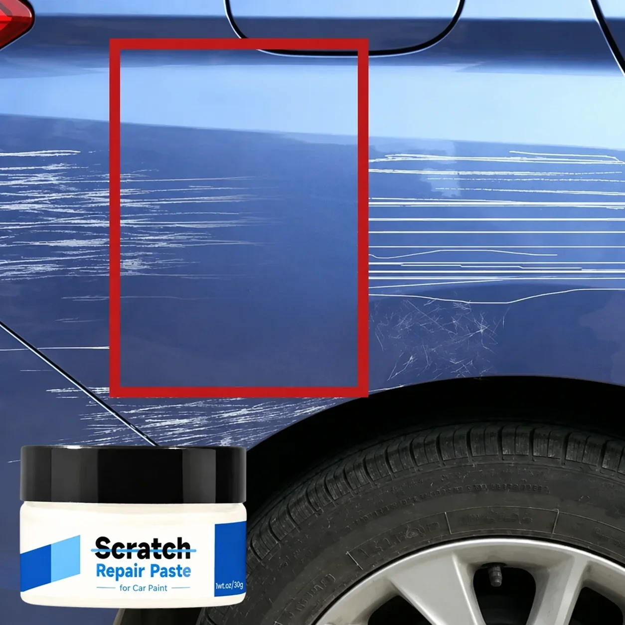 Auto Scratch Repair Compound Car Paint Polishing Paste Remove Minor Scratches Restore Body Gloss