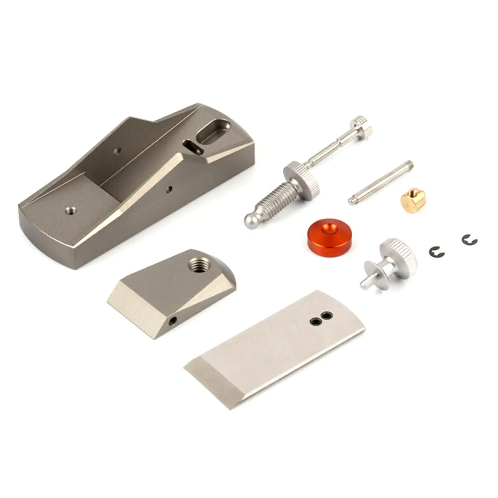 Adjustable Hand Planer for Woodworking Aluminum Alloy Mini Plane Tool Portable Carpenter Craft Trimmer for Smoothing Surfaces