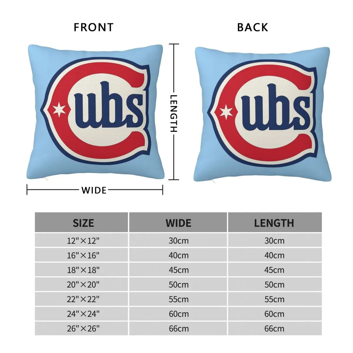 Chicago Blues Music Square Pillowcase Polyester Linen Velvet Creative Zip Decor Sofa Cushion Cover