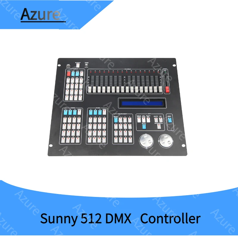 

DMX Console Sunny 512 Stage DJ Light Controller For Party Pub Night Club Disco KTV Moving Heads Par Light