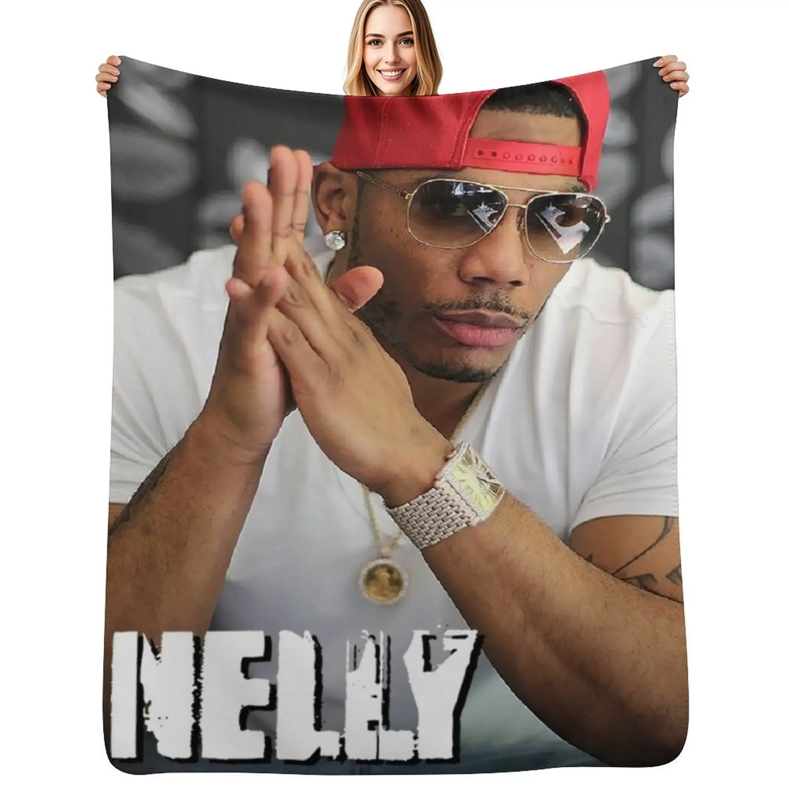 

Fournel American Music Singer Throw Blanket christmas decoration Travel Luxury Brand Hairys Blankets