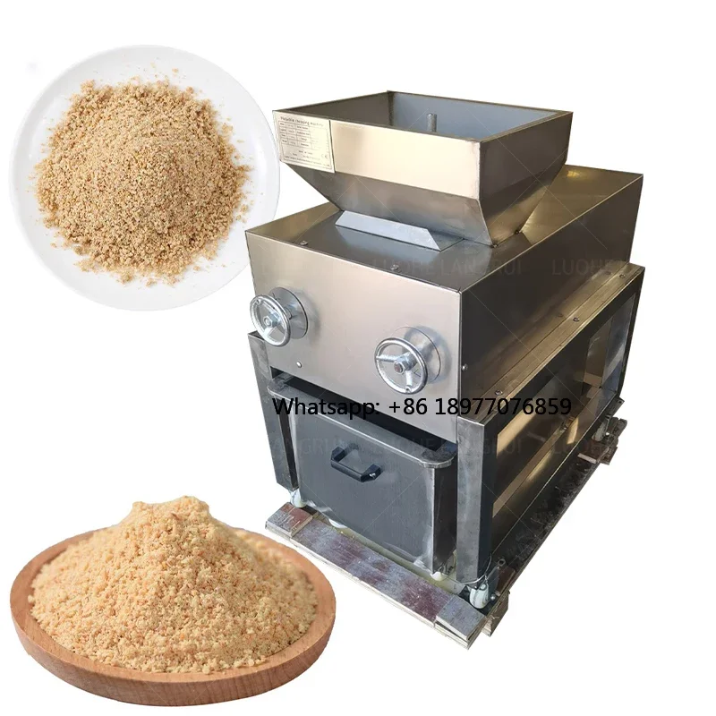 500kg /h Peanut Macadamia Grinder Sesame Grinder Is Used To Break Ground Nuts