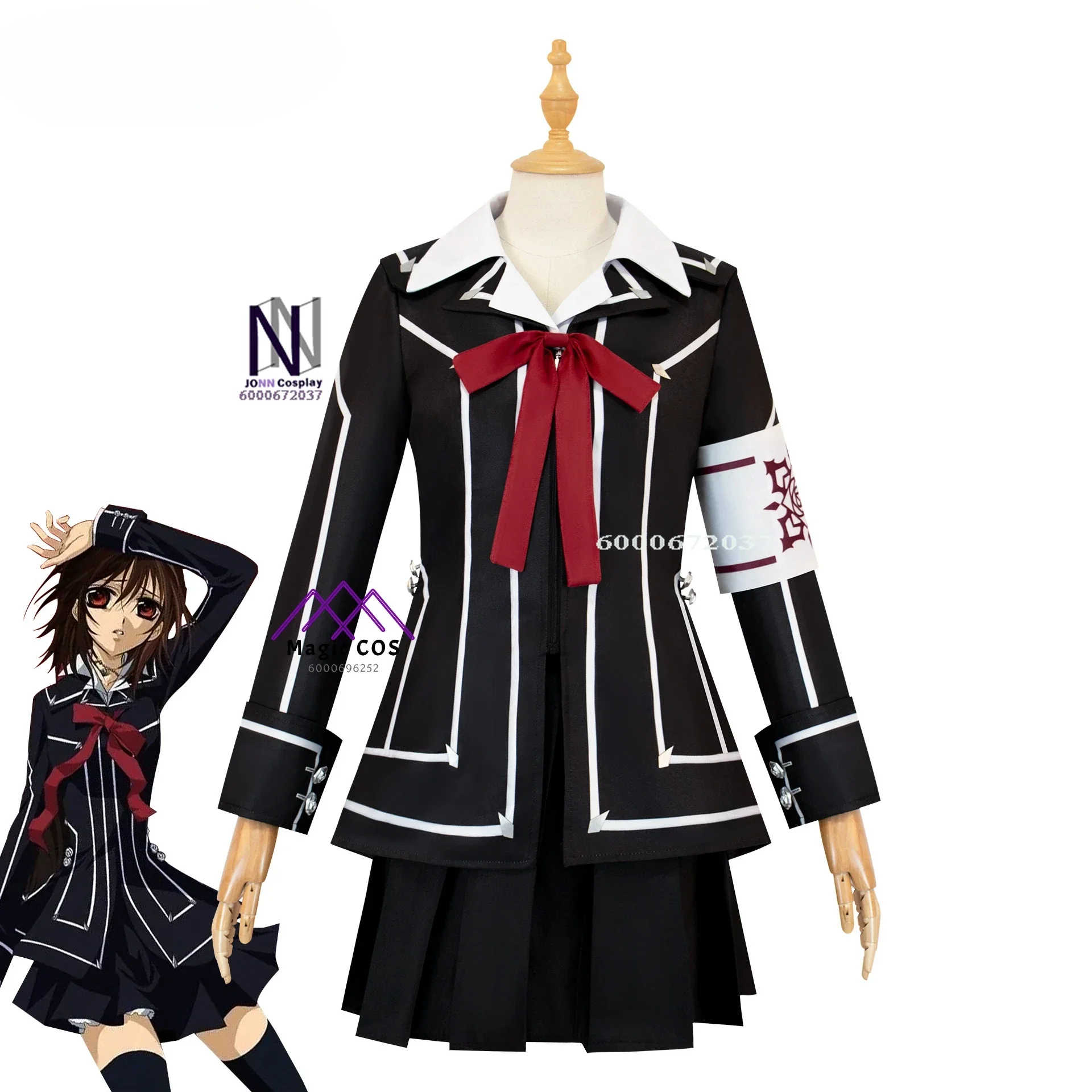 New Arrival Anime Vampire Knight Photo-Ready Cos Cone Born Zero Jiulanshu Black Master Youji Hot Sale Cosplay Exclusive Design