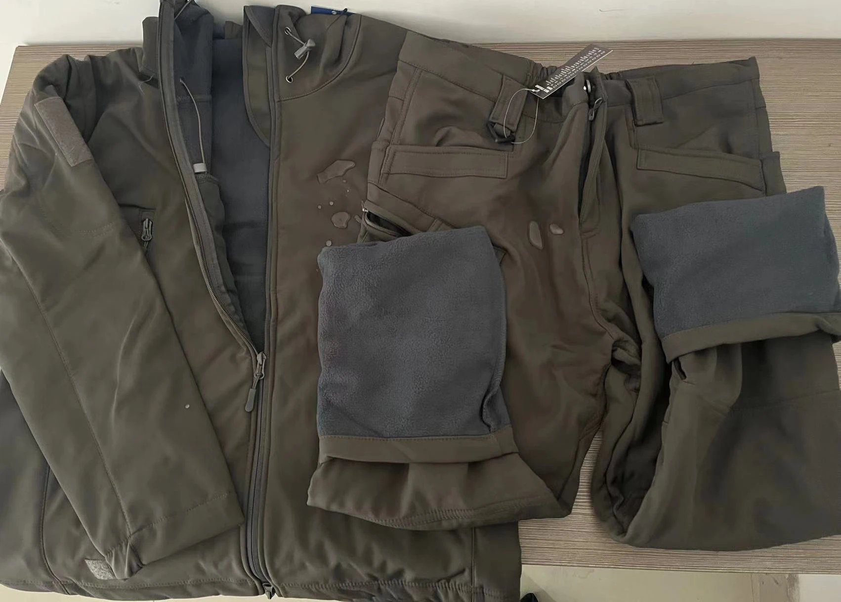 Imagem -04 - Roupas de Pesca Impermeáveis para Homens Cabolsas de Inverno Calças Calças à Prova de Vento Concha Elástica Camping Caminhadas Caça 2023