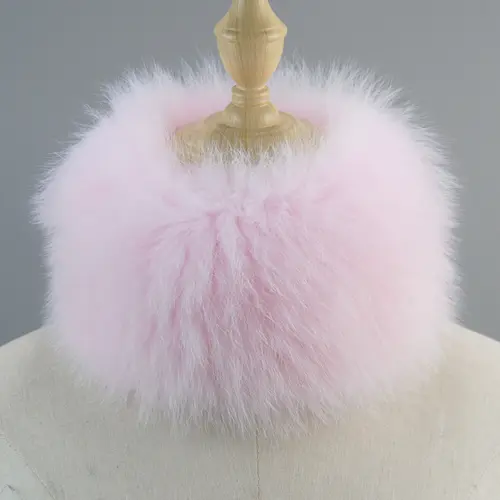 2026 Hot Sale Women Real Fox Fur Scarf Fur Headbands Good Elastic Winter Luxury Neck Warmer Natural Fur Mufflers Ring Scarves - Image 9