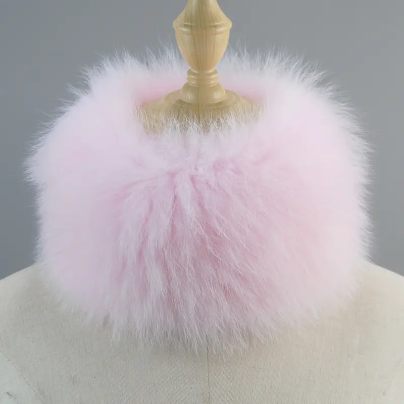 2026 Hot Sale Women Real Fox Fur Scarf Fur Headbands Good Elastic Winter Luxury Neck Warmer Natural Fur Mufflers Ring Scarves - Image 9
