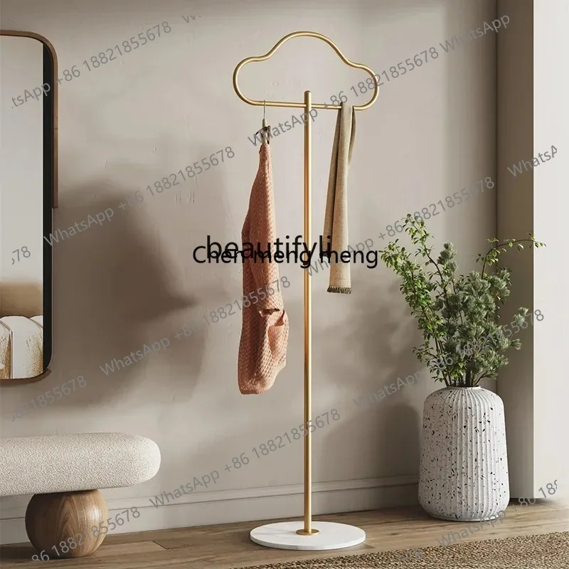 LHY26 ss yj Simple Hanger Bedroom Floor Bedside Coat Rack Clothes Rack Hallway Simple Shelf Clothesline Pole