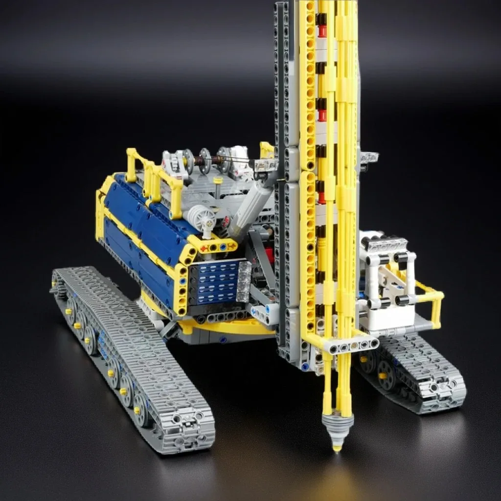 

3929PCS MOC Technology Drill Rig C Model DIY Creative Building Blocks Display Birthday Gift Collectible Decoration Collection