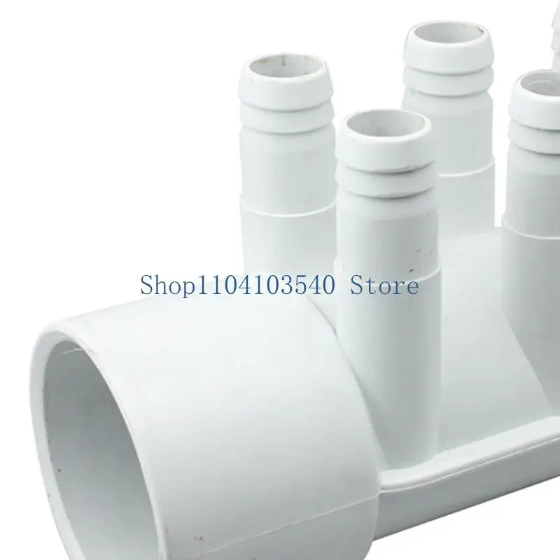 02DC Pipe Fitting Manifold Distributor Connector for Bathroom Water Line Branching