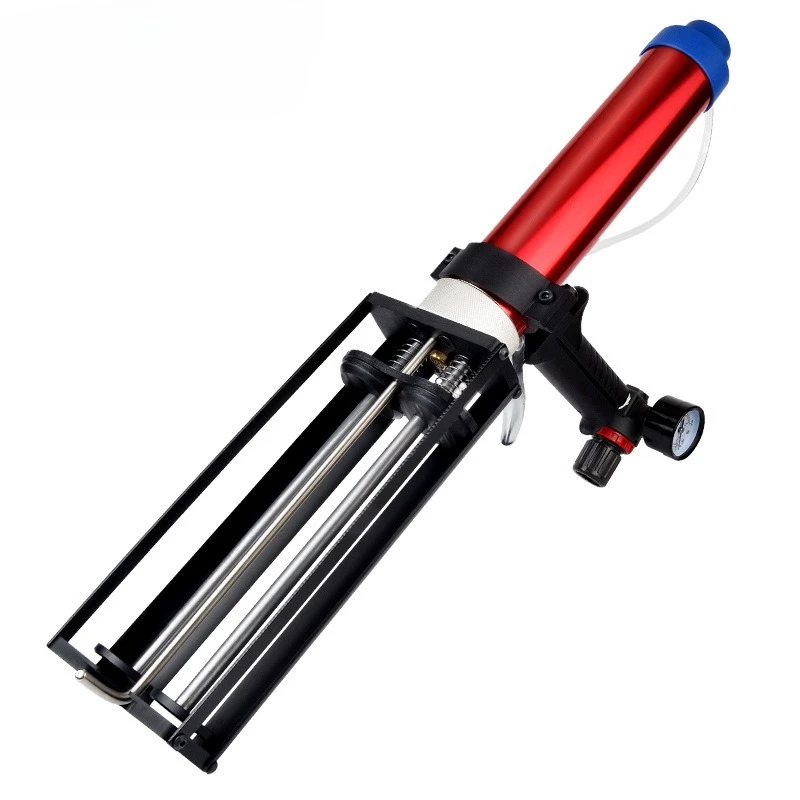 Pneumatic Two-component Glue Gun Door and Window Group Corner Glue Injection Sealant Double Tube AB Mixed Glue