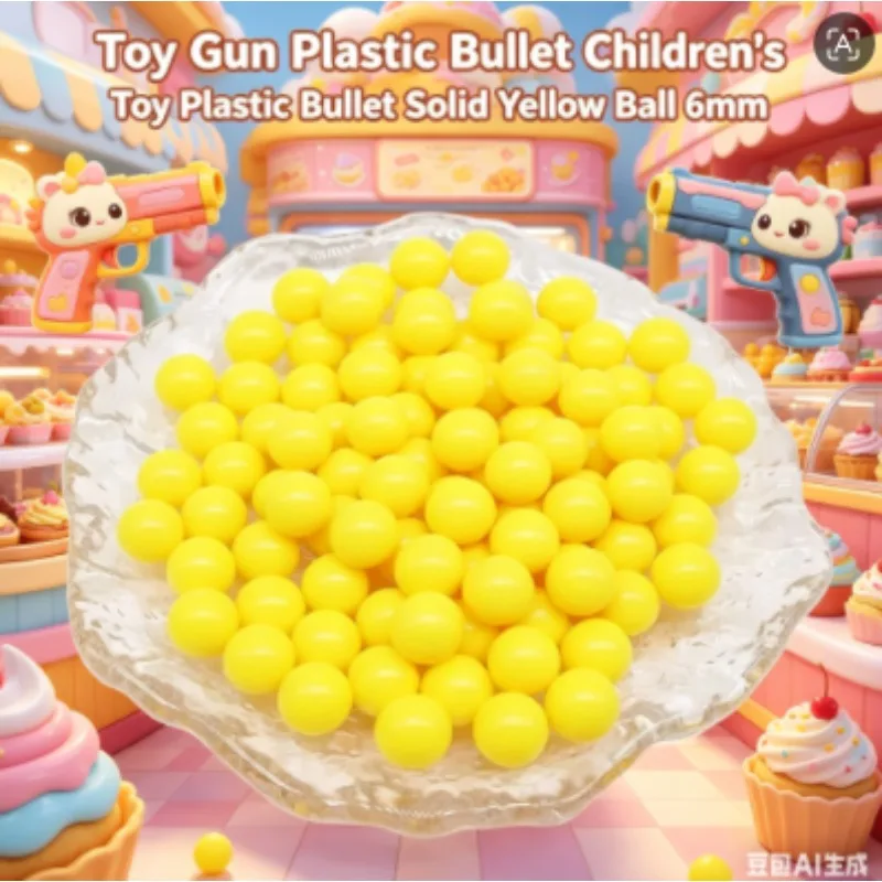 100/200/500/1000/1500PCS N-Non Toxic 6MM Paintball G18 Pull Box Toy Gun Parent Child Plastic Ball BB Pistol Bullet