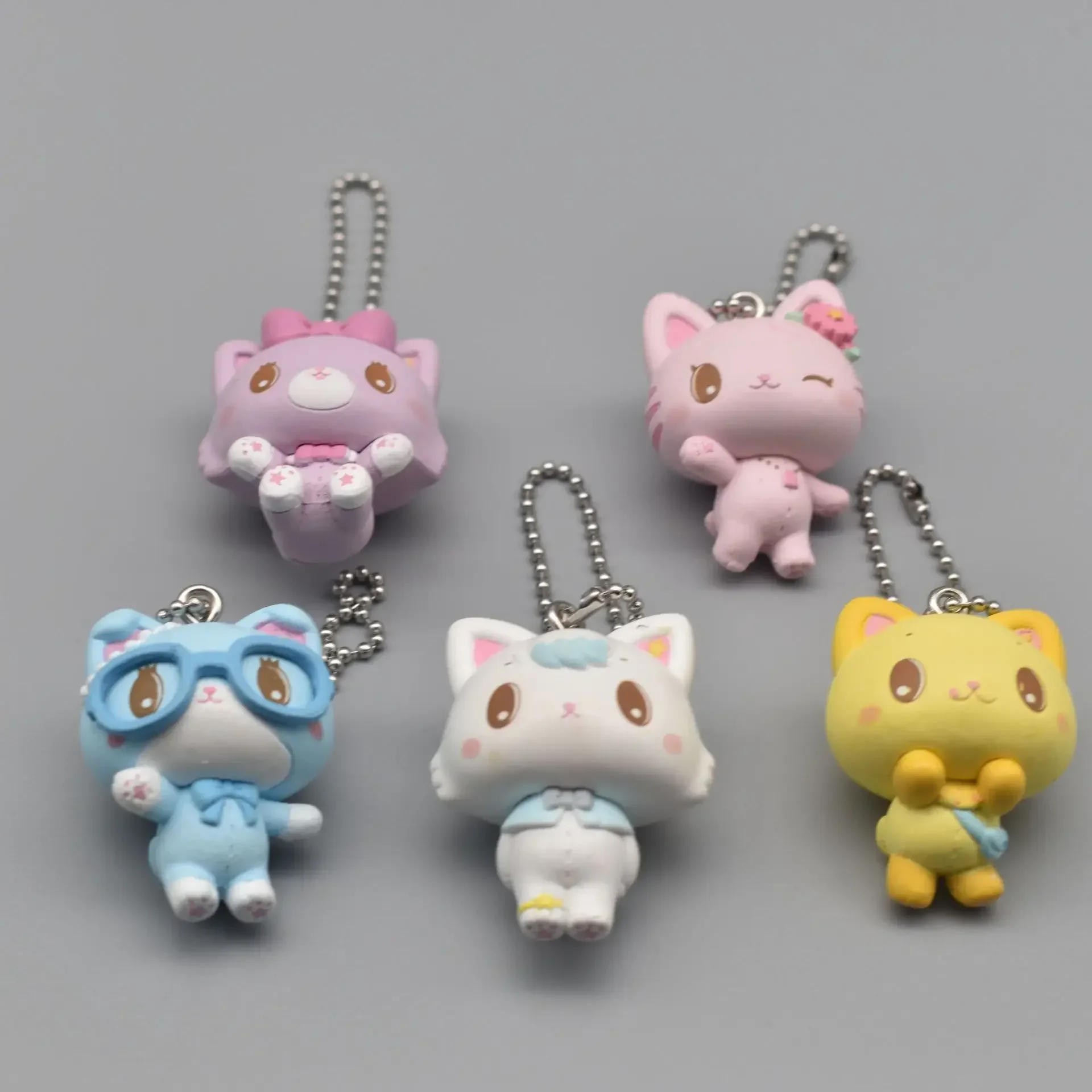 Sanrio Characters Mewkledreamy Cute Cats Kawaii Pendant Doll Gifts Toy Model Anime Figures Collect Ornaments
