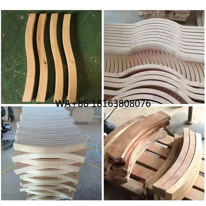 Wood Bending Sander Curve Bending Polishing Machine Steamer Stool Legs Lamp Shade Irregular Shaped Horizontal Bending Sander