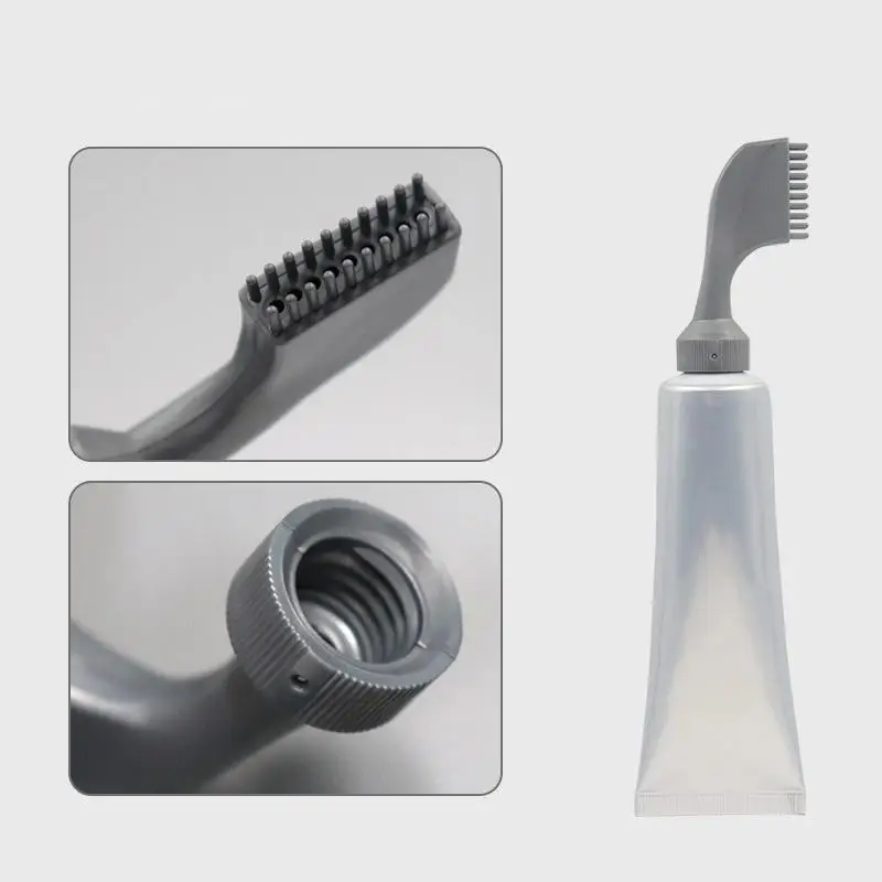 13-Tooth Universal Hair Dye Refillable Applicator Comb Brush Dispensing Coloring Hairdressing Styling Tool