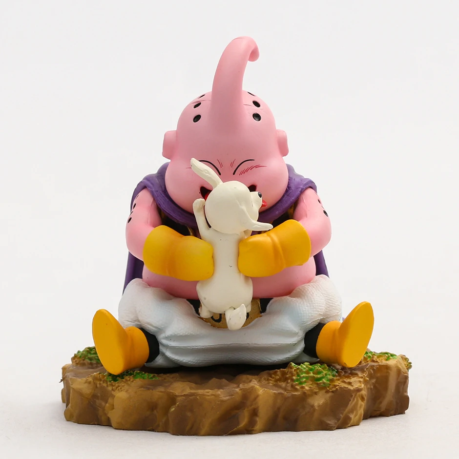 Majin Buu Fat Buu Lick The Dog PVC Figure Collectible Model Toy