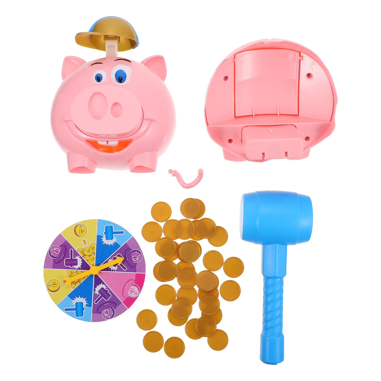 

Cartoon Piggy Plastic Pot Kids Game Money Container Saving Toy Creative Storage Pig Shape Saving Pot Pig Shape Change Jar