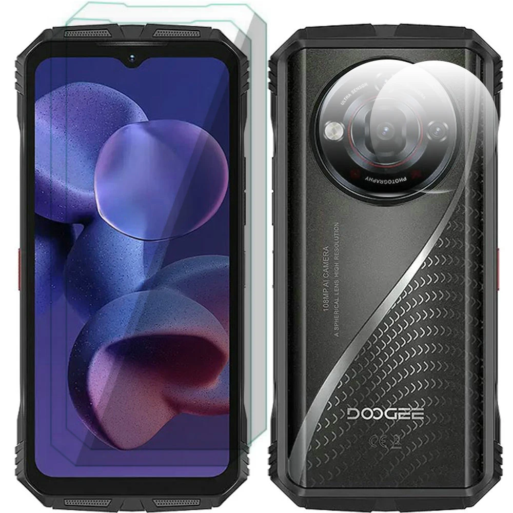Protective Glass Cover For DOOGEE S118 PRO Tempered Glass Screen Protector For DOOGEE S118 PRO Camera Lens