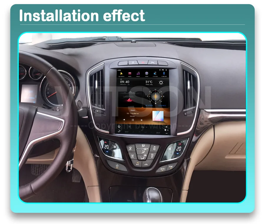 Android Car Radio For Opel Insignia Vauxhall Buick Regal 2013-2017 NAVI STEREO VERTICAL Carplay Auto Multimedia