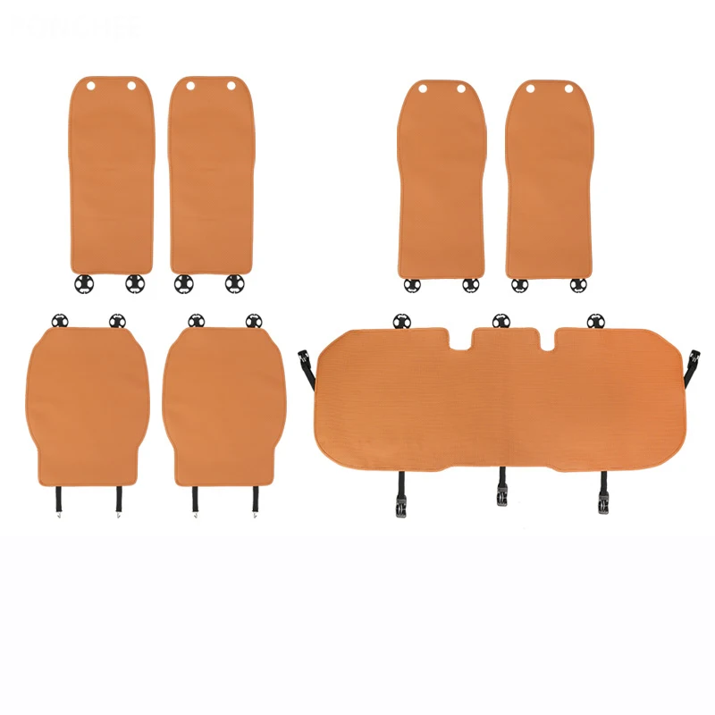 أغطية مقاعد شاملة لـ Leapmotor C10 2024-2025 جميع المواسم وسادة تعديل السيارات لوازم راحة قابلة للتنفس