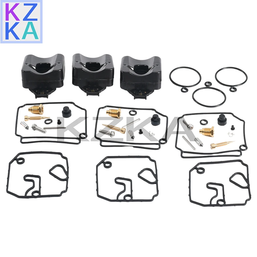 

3 Sets Carburetor Repair Kit 6H4-W0093 For Yamaha Outboard 2T 40HP 50HP 6H4-W0093-02 6H4-W0093-03 6H4-W0093-04 Sierra 18-7767