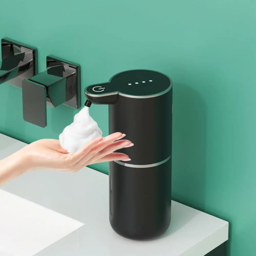 Electronic Soap Dispenser Touchless Infrared Induction Pump Desktop Kitchen Dish Soap Holder Bathroom Hand Washing Device