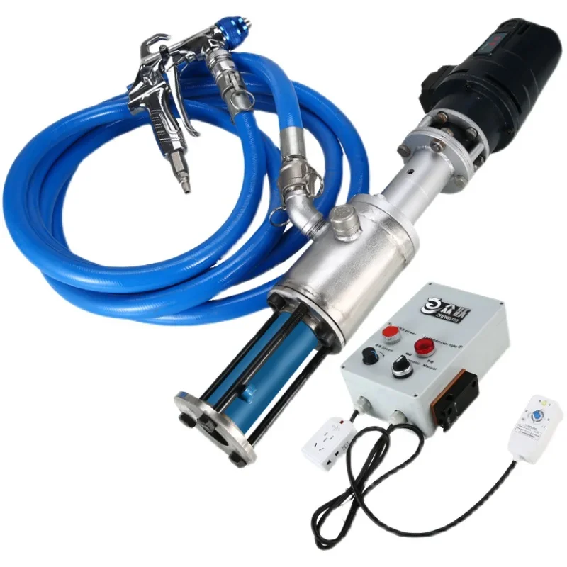 

Real stone paint sprayer small all-in-one multi-function waterproof and fireproof putty cement sand lightweight handheld machine