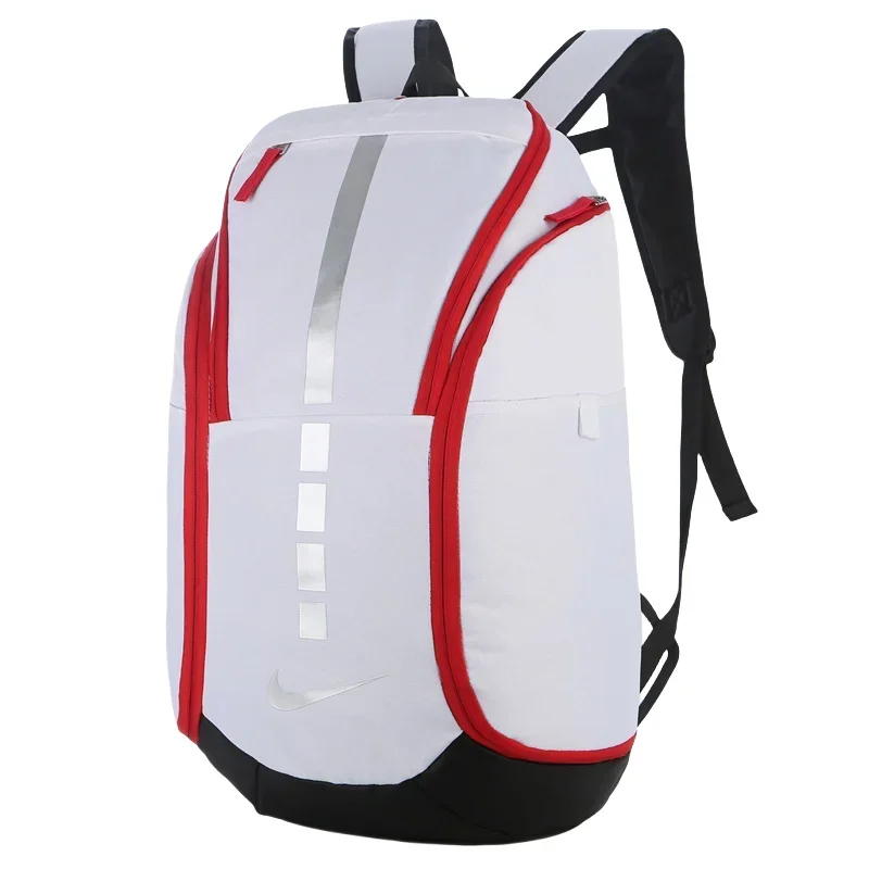 Nueva llegada Original NIKE clásico de gran capacidad Jersey de poliéster deportes al aire libre cierre de cremallera mochila escolar Unisex