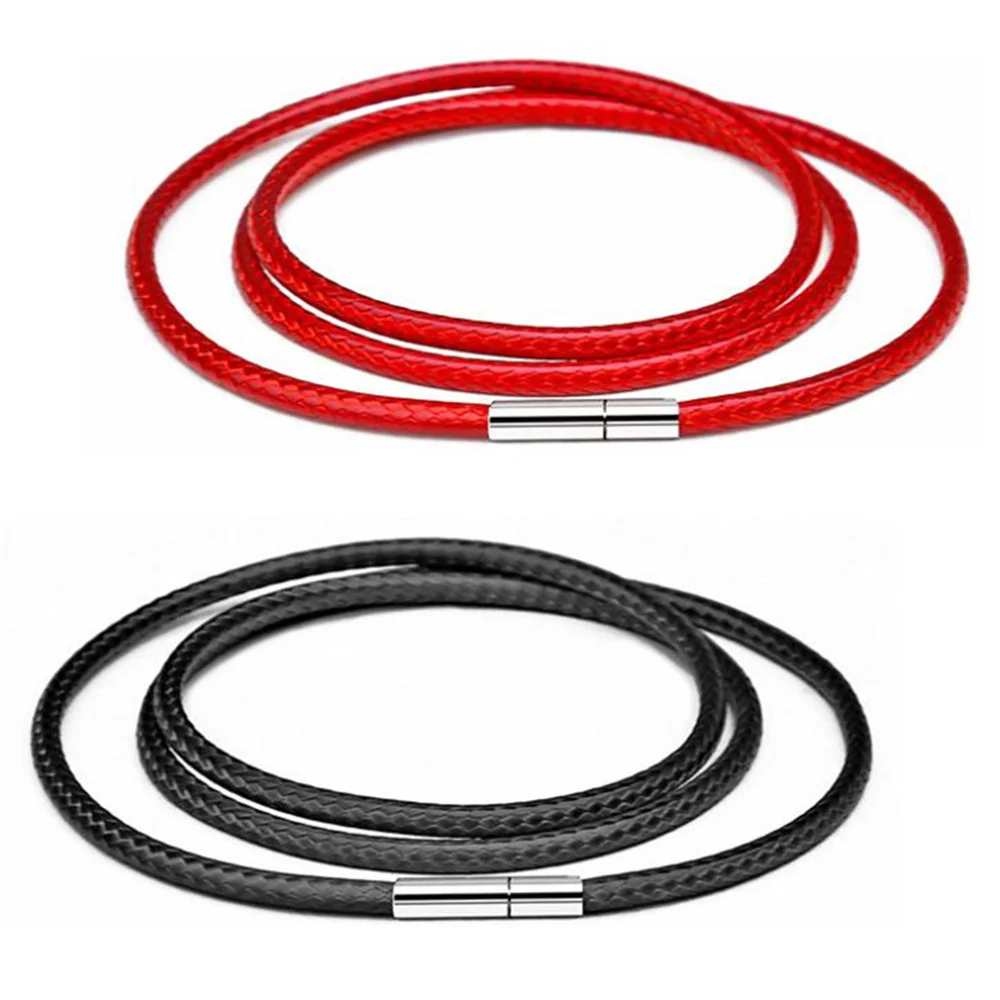 5pcs Stainless Steel Tube Hook Clasps Round Leather Cord Buckle Connectors for Rope Jewelry Making DIY Bracelet Necklace Crafts image 6