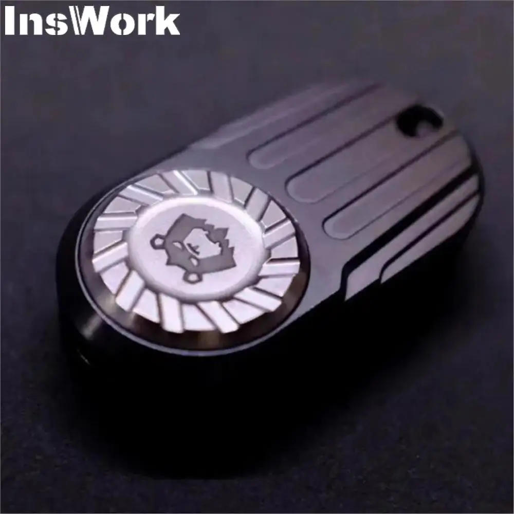 TKEDC Unlimited Push Slider Zirconium Cupronickel Zirconium Colorful Four Generations Of Tigers Fidget Magnet