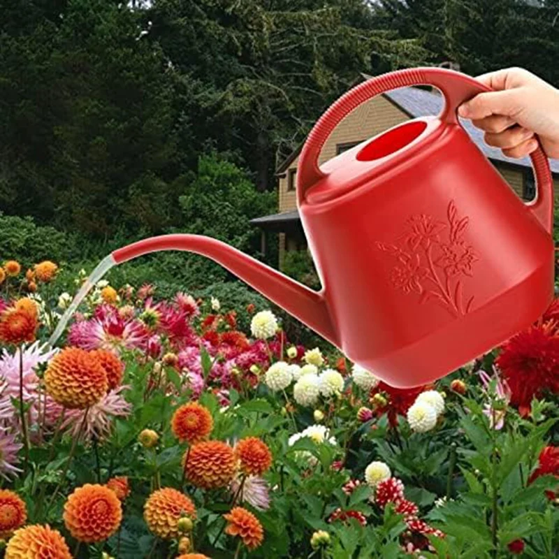 

Garden Watering Cans Long Spout For Indoor Outdoor Watering Plants With Comfortable Handle