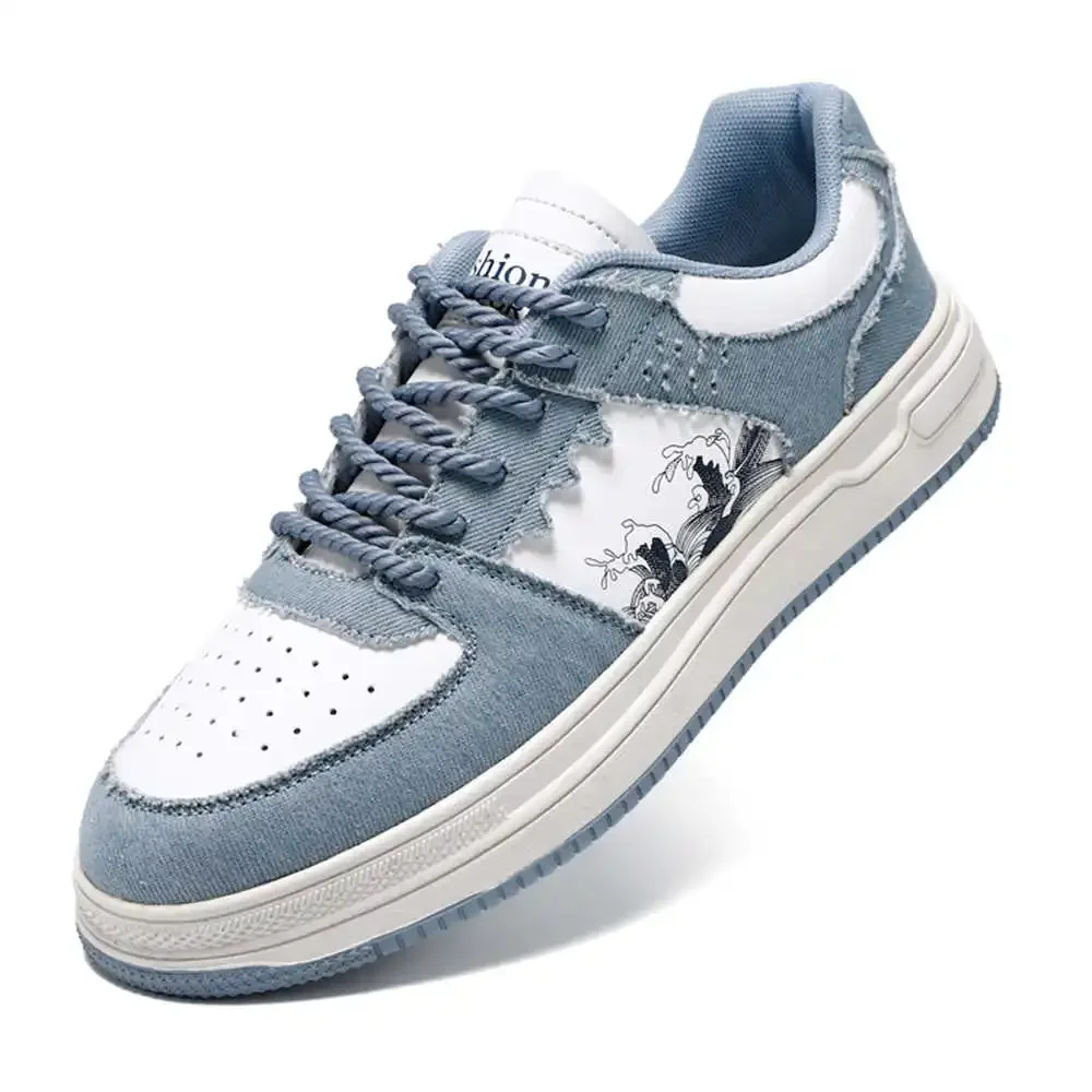 

Size 44 PU Leather Sneakers To Play Basketball Walking Men Causal Shoes Fashion Men Sport Out What's Tenes High Grade