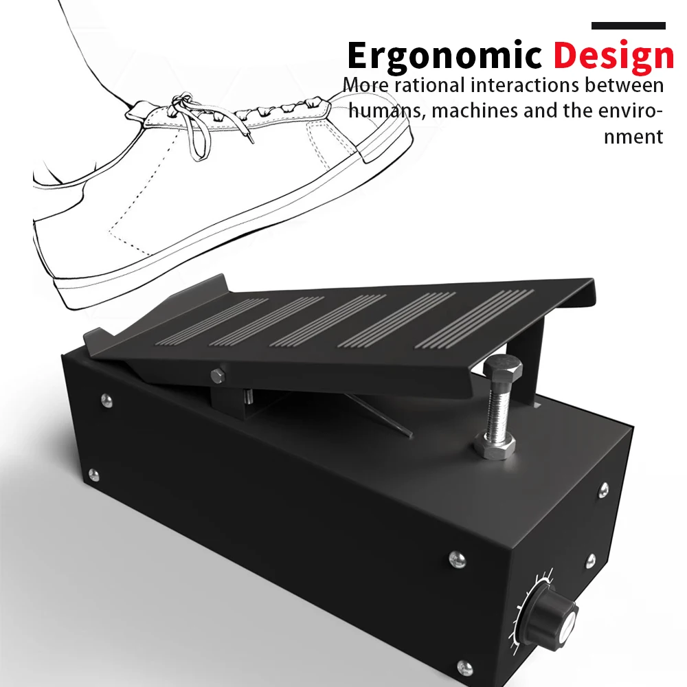 Welder Machine Welding Foot Pedal Control Current for TIG MIG Plasma Cutter CNC TIG Welder Foot Pedal 3+2pin for Packing Machine