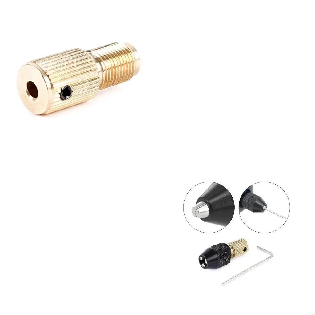 

P82E Professional Electric Shaft Chuck Clamping 0.3-3.4mm for Rotary Tool