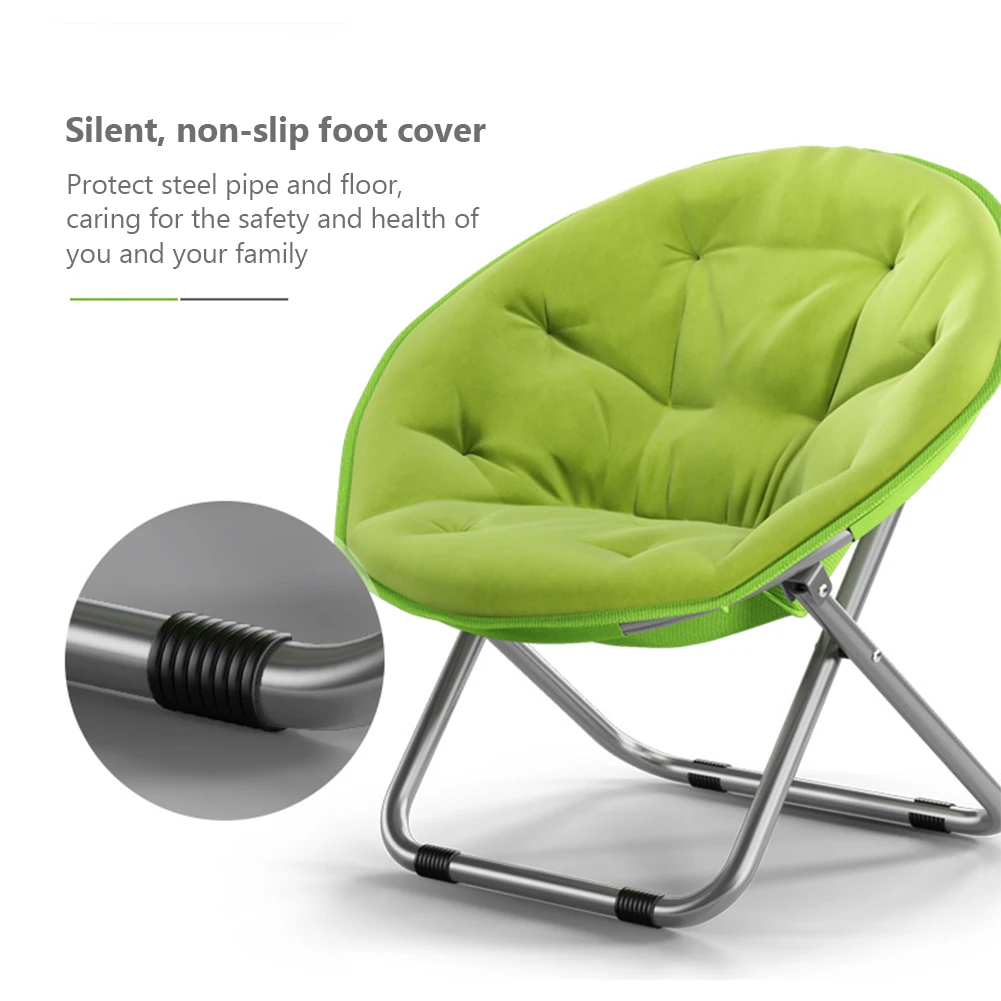 เก้าอี้ชายหาดพับได้น้ำหนักเบามากกันลื่นรูปดวงจันทร์สำหรับการเดินทางเดินป่าตั้งแคมป์กลางแจ้ง