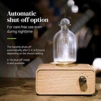Nebulizing Essential Oil Diffusers For Aromatherapy - Battery Operated Diffuser Wood &…