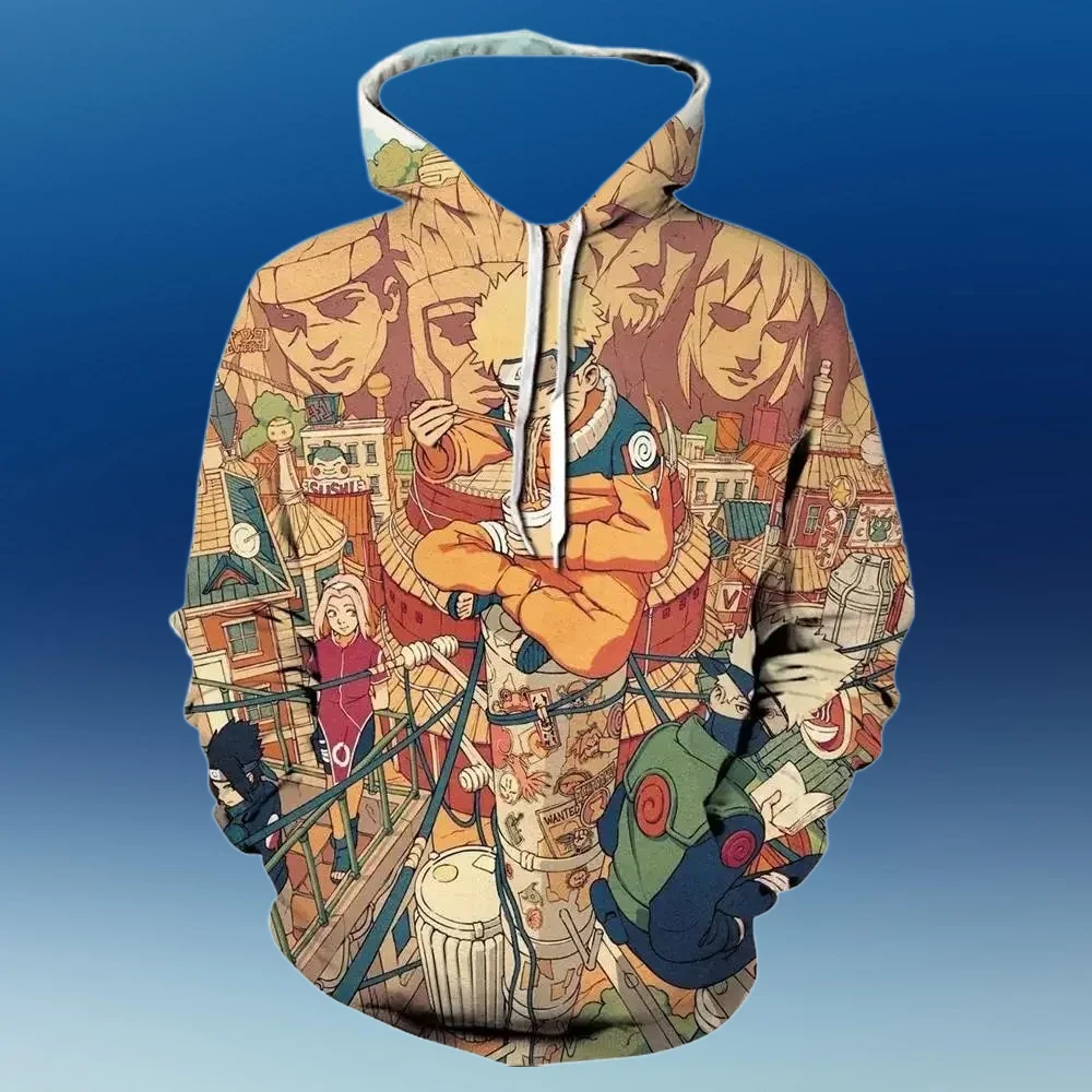 

Sasuke Men's Hoodie Naruto Shippuden Boy Girl Hoodie 3D Print Fashion Pullover Uchiha Itachi Men Hoodie Oversized Men's Clothing