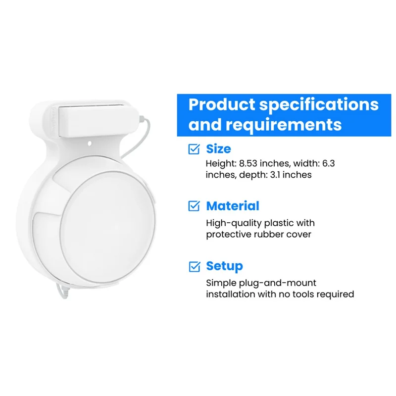 

SQPP-маршрутизатор настенное крепление для TP-Link Deco BE23/BE25/BE3600/BE5000 Wi-Fi 7 настенное крепление домашняя Wi-Fi система 2 шт.