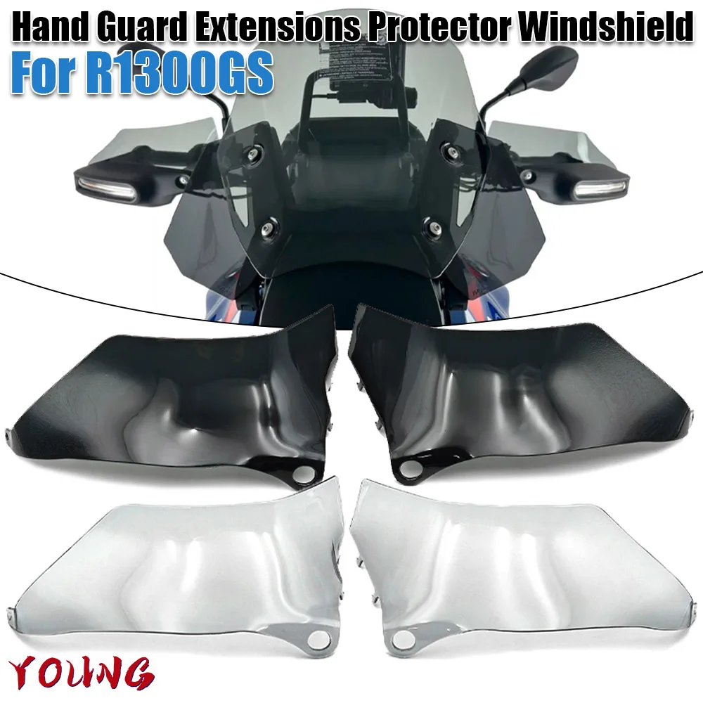 For BMW R1300GS R 1300 GS  2023 2024 Motorcycle Accessories Handguard Extensions Hand Guard Shield Protector Windshield
