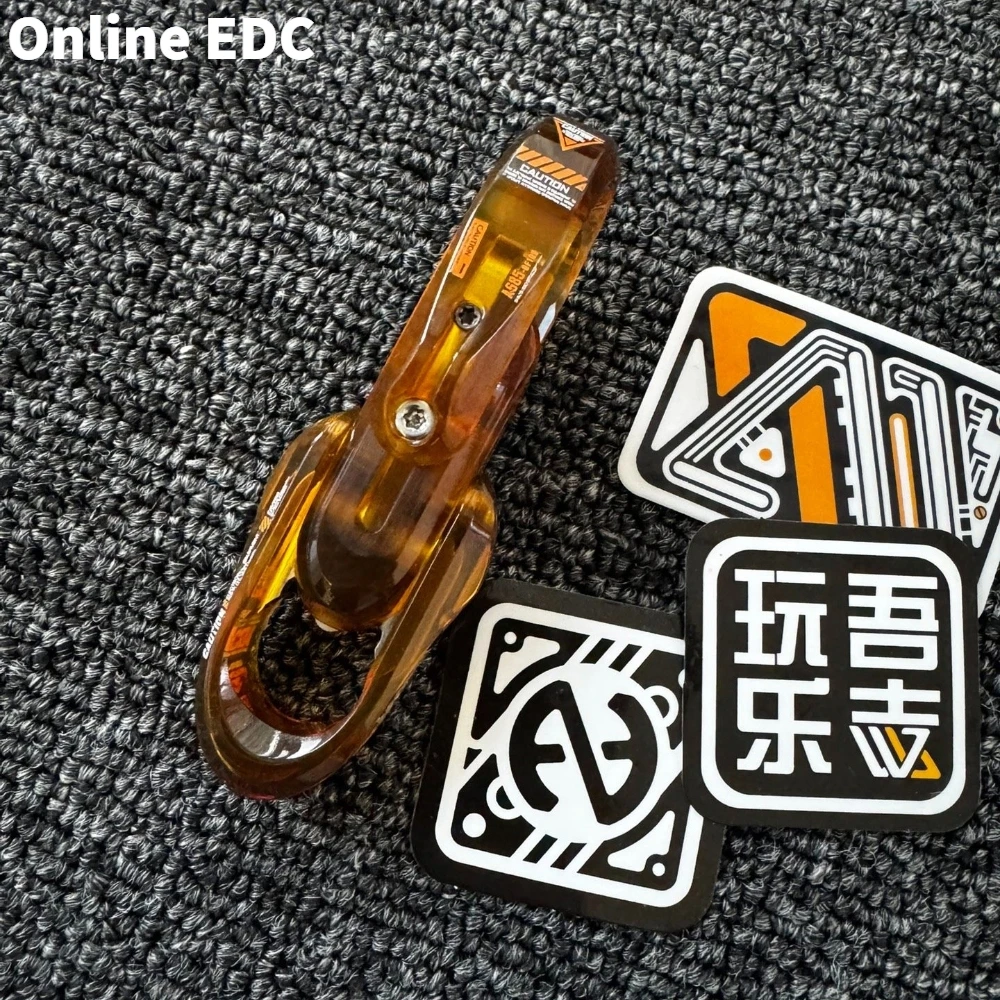 中古 WANWU EDC PEI エスカポッド メカニカル ツインスライダー フィジェット スライダー フィジェット トイズ 大人向け ノベルティ トイ