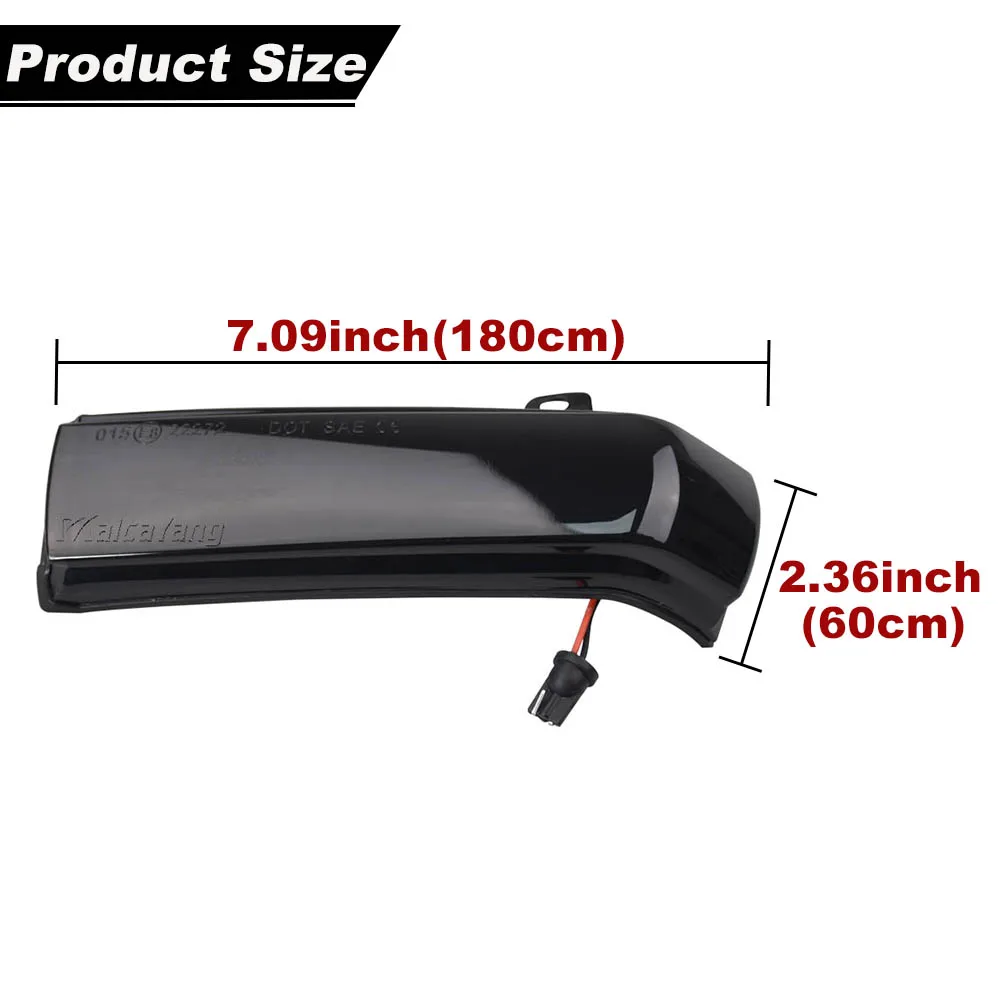 For Fiat Doblo For Opel Combo D For Ram Promaster City Dynamic Led Rearview Side Mirror Blinkers Indicator Turn Signal Lamps