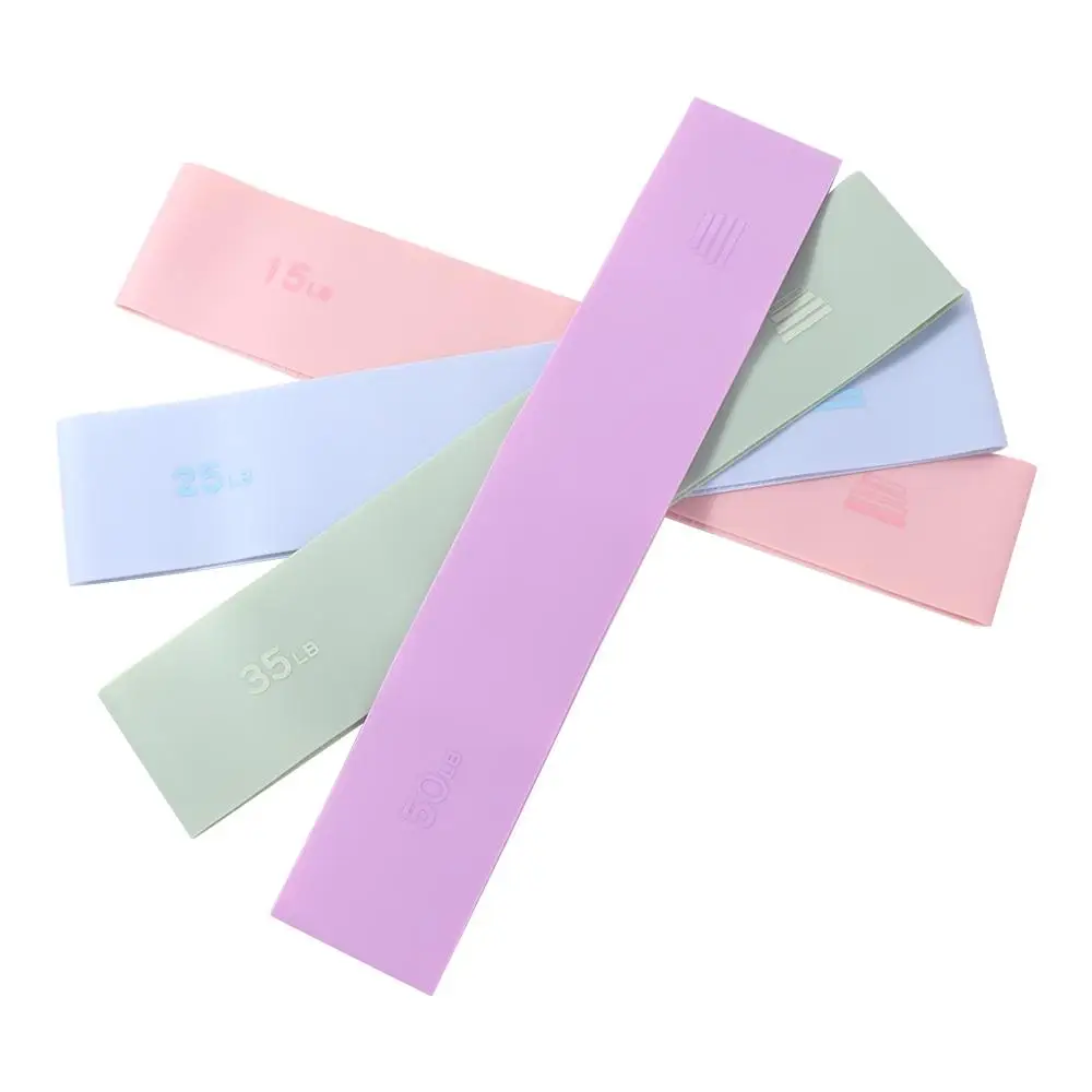 15LB 25LB 35LB Yoga Elastic Ring Stretch Strap Elastic Yoga Band Different Level Stretch Fitness Bands Buttocks Expansion
